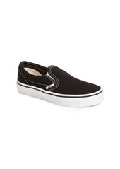 Vans Classic Slip-On Sneaker in Black/True White at Nordstrom