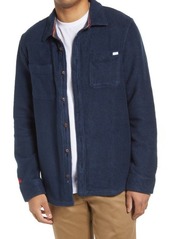 Vans Cotton Button-Up Shirt Jacket in Dress Blues at Nordstrom