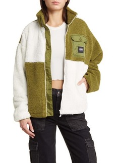 Vans Avondale Colorblock High Pile Fleece Zip-Up Jacket