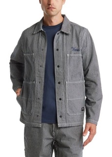 Vans Hickory Stripe Drill Cotton Chore Coat at Nordstrom