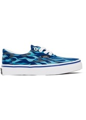 Vans Kids Blue Camo Flame Era Little Kids Sneakers