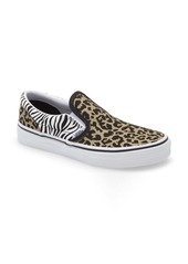 Vans Kids' Classic Leopard & Zebra Slip-On Sneaker (Big Kid)