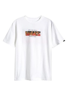 Vans Kids' Digi Flames Cotton Graphic T-Shirt