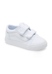 Vans Kids' Old Skool V Sneaker in True White/True White at Nordstrom