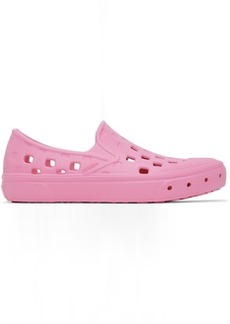 Vans Kids Pink Slip-On TRK Little Kids Sneakers