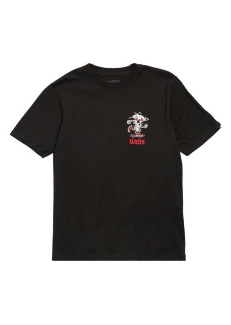 Vans Kids' Pizza Skull Graphic T-Shirt