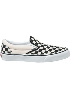 Vans Kids' Preschool Checkerboard Classic Slip-On Shoes, Boys', 11.0K, Black