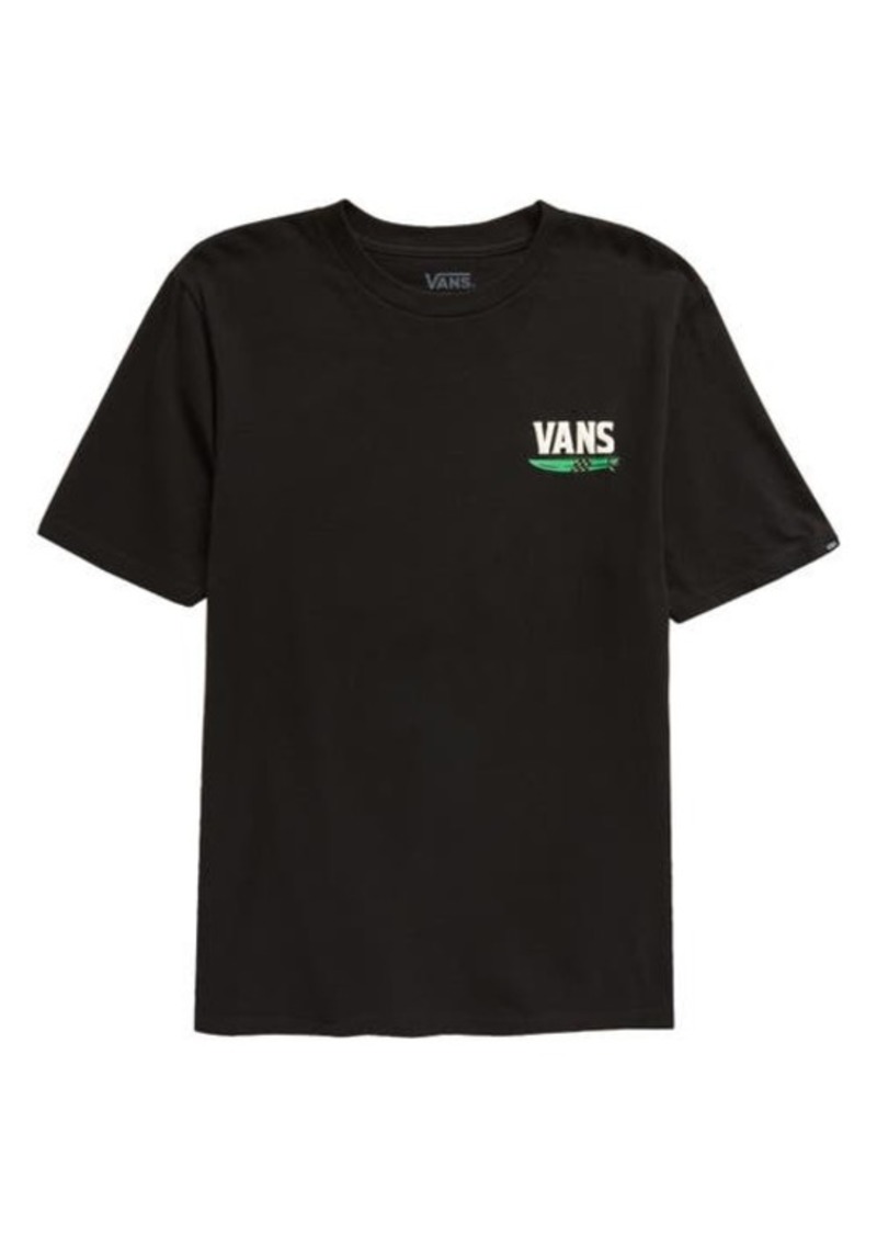 Vans Kids' Shaka Skeleton Graphic T-Shirt
