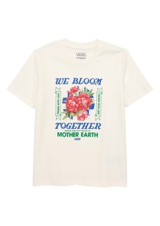 Vans Kids' Together We Bloom Graphic Tee in Marshmallow at Nordstrom