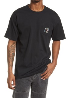 Vans Men's Off The Wall Graphic Pocket Tee in Black Peace Sign at Nordstrom