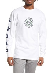 Vans Peace Of Mind Long Sleeve Graphic Tee in White at Nordstrom