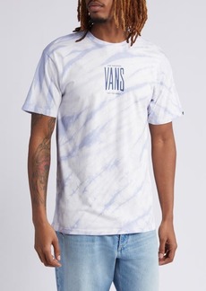 Vans Peaked Tie Dye Cotton Graphic T-Shirt