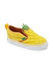 Vans Pineapple Slip-On V Sneaker (Baby, Walker & Toddler)