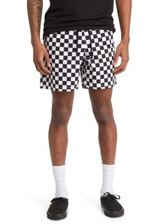 Vans Range Relaxed Stretch Checkerboard Shorts at Nordstrom