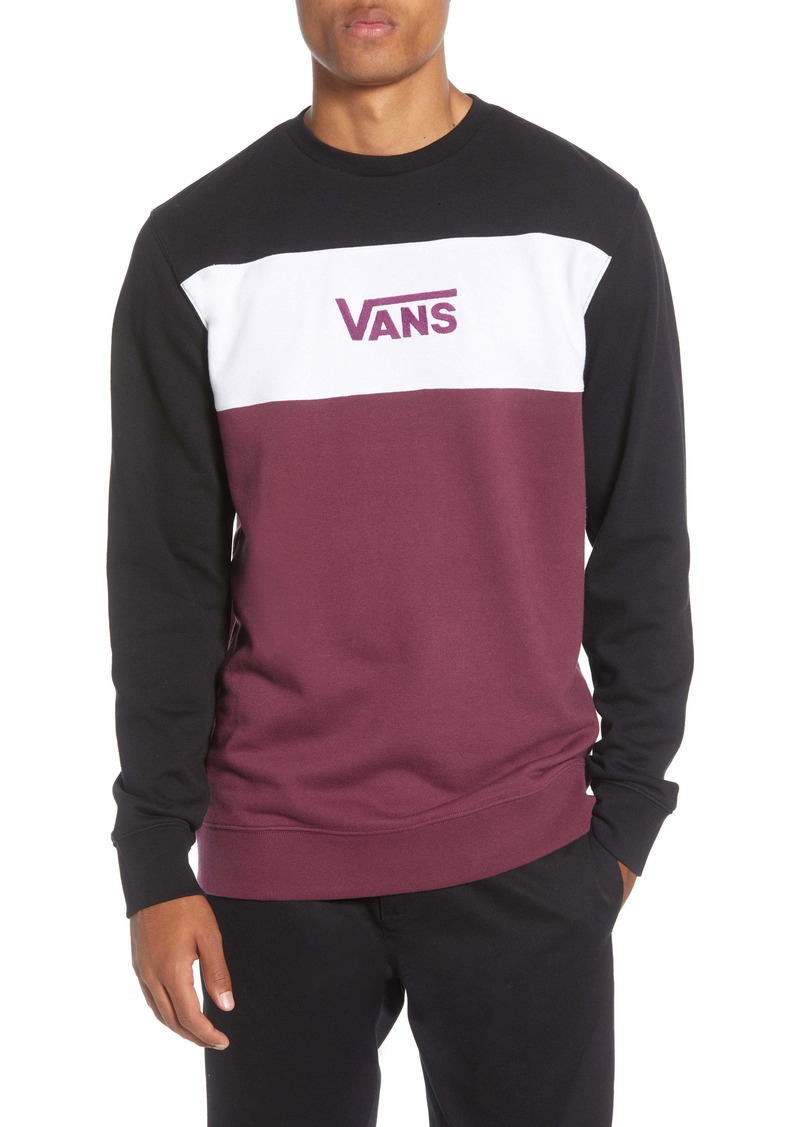 vans crewneck sweatshirt