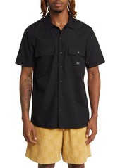 Vans Smith II Classic Fit Short Sleeve Button-Up Shirt