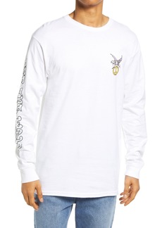 Vans Trippy Outdoors Long Sleeve Graphic Tee in White at Nordstrom