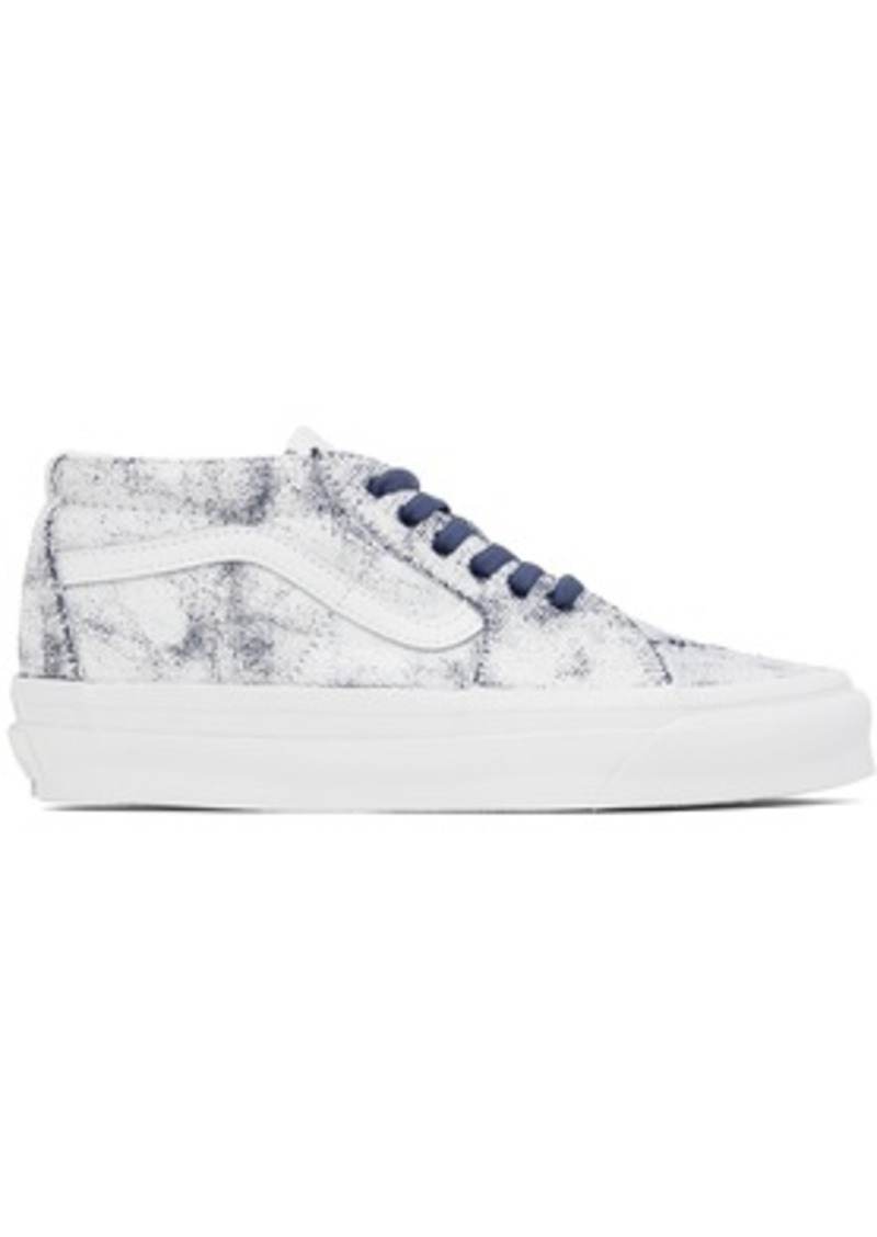 Vans White OG Sk8-Mid Sneakers