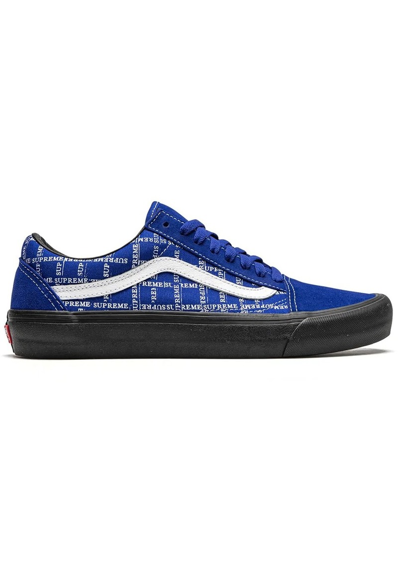 Vans x Supreme Old Skool Pro "Grid Logo - Blue" sneakers