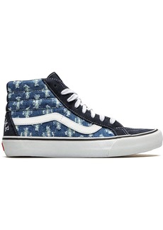 Vans x Supreme Sk8-Hi "Hole Punch Denim - Blue" sneakers