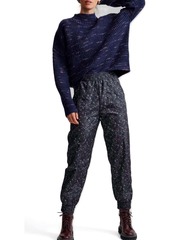 Varley Albion Knit Sweater In Blue/purple