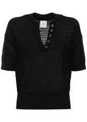 Varley Callie Boxy Knit Polo