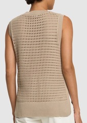 Varley Darin Cotton Knit Tank Top