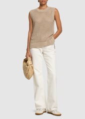 Varley Darin Cotton Knit Tank Top