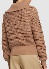 Varley Eloise Full Knit Zip Up Sweater