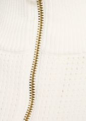Varley Fulton Cropped Knit Top