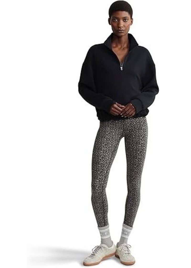 Varley Sian Cropped Half Zip Midlayer