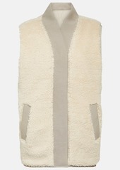 Varley Covey reversible faux-shearling gilet