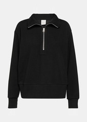 Varley Radford cotton-blend half-zip sweater