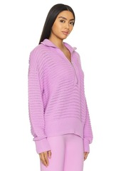 Varley Tara Half Zip Sweater