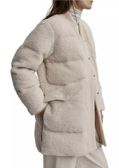 Varley Wynn Sherpa Puffer Coat