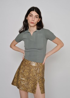 Veda Margie Leather Skirt Snake - 6 - Also in: 2, 0, 8, 12, 4, 10