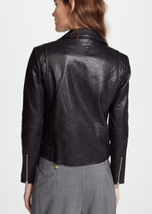 VEDA Jayne Classic Leather Jacket