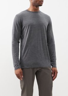 Veilance - Frame Wool-blend Long-sleeved T-shirt - Mens - Grey