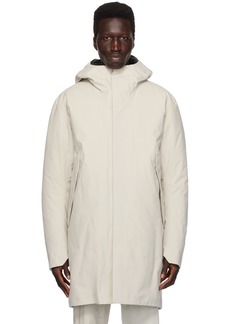 Veilance Off-White Monitor Down Coat