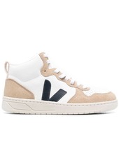 VEJA panelled high-top sneakers