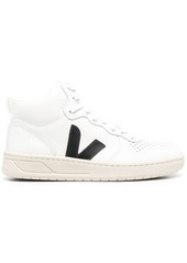 VEJA V-10 high-top leather sneakers