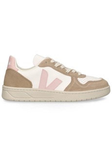 VEJA V-10 Leather Sneakers