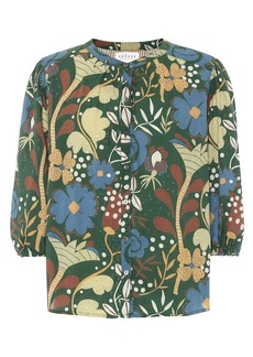 Velvet by Graham & Spencer Affie floral cotton top