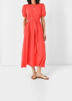 Velvet by Graham & Spencer Astrid Dress In Fire