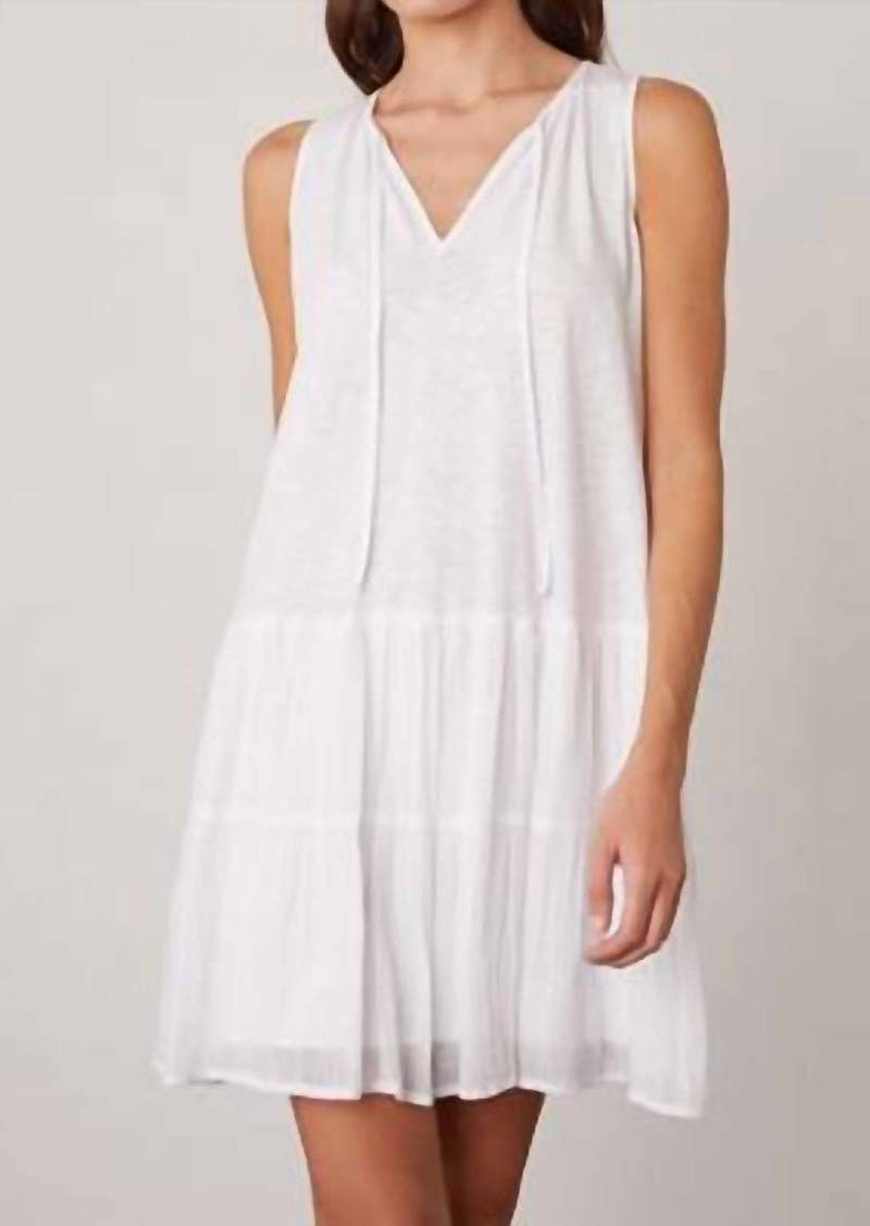 Velvet by Graham & Spencer Diem Dress In White