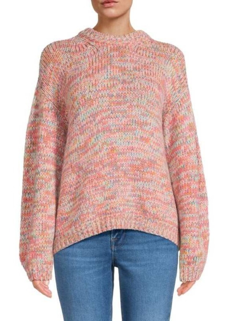 Velvet by Graham & Spencer Drop Shoulder Wool Blend Sweater