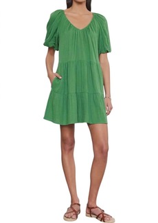 Velvet by Graham & Spencer Helena Gauze Dress In Grass