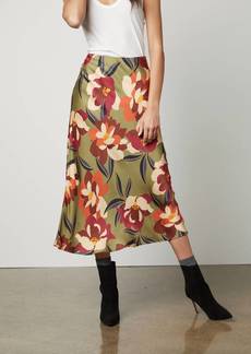 Velvet by Graham & Spencer Kaiya Skirt In Hydrangea