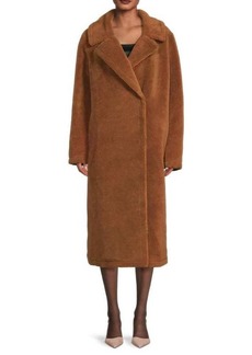 Velvet by Graham & Spencer Reina Faux Fur Longline Coat