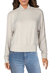 Velvet by Graham & Spencer Tami Womens Ribbed Heathered Mock Turtleneck Sweater